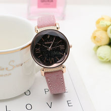 Load image into Gallery viewer, New Fashion  Rose Gold Leather Watches Women