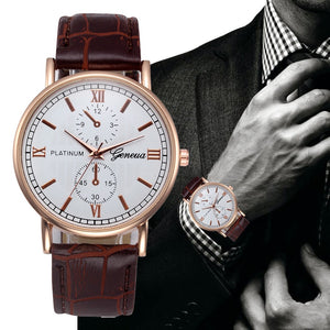 Ultra Thin Watches Men Classic Quartz