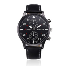 Load image into Gallery viewer, Retro  Men Watch Leather Army Military Sport Watches