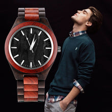 Load image into Gallery viewer, Wooden Men Watches Relogio Masculino